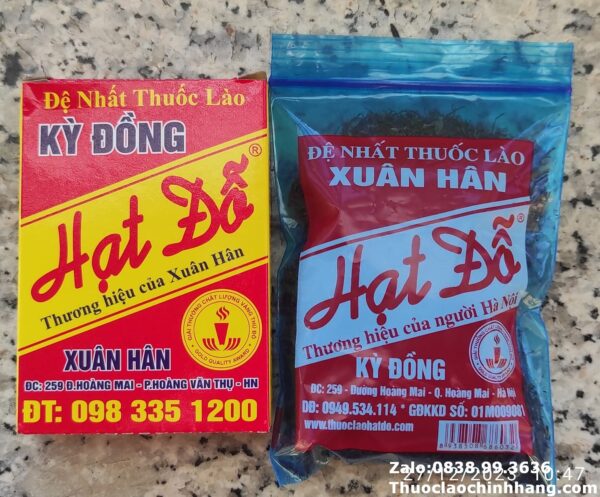 thuốc lào hạt đỗ say