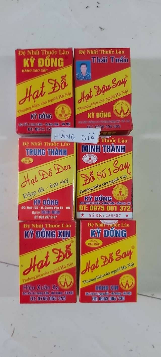 Thuốc Lào Hạt Đỗ Say Chính Hãng