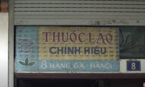 Thuốc lào Hàng Gà Hà Nội thuốc trứ danh đất Kinh Kỳ