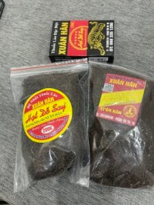 Thuốc lào hạt đỗ xay