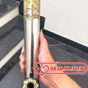 Điếu Cày Rút 40cm Inox 304 - M16