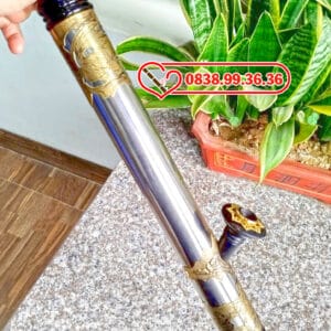 Điếu Cày Rút 40cm Inox 304 - M16