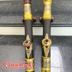 Điếu Trúc Bọc Đồng Miệng Ngọc Có Chân M22