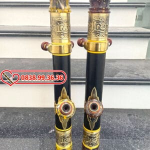 Điếu Trúc Bọc Đồng Miệng Ngọc Có Chân M22