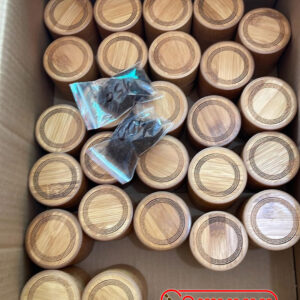 Hộp Thuốc Lào Tre Tự Nhiên Bền Đẹp (7x8cm)