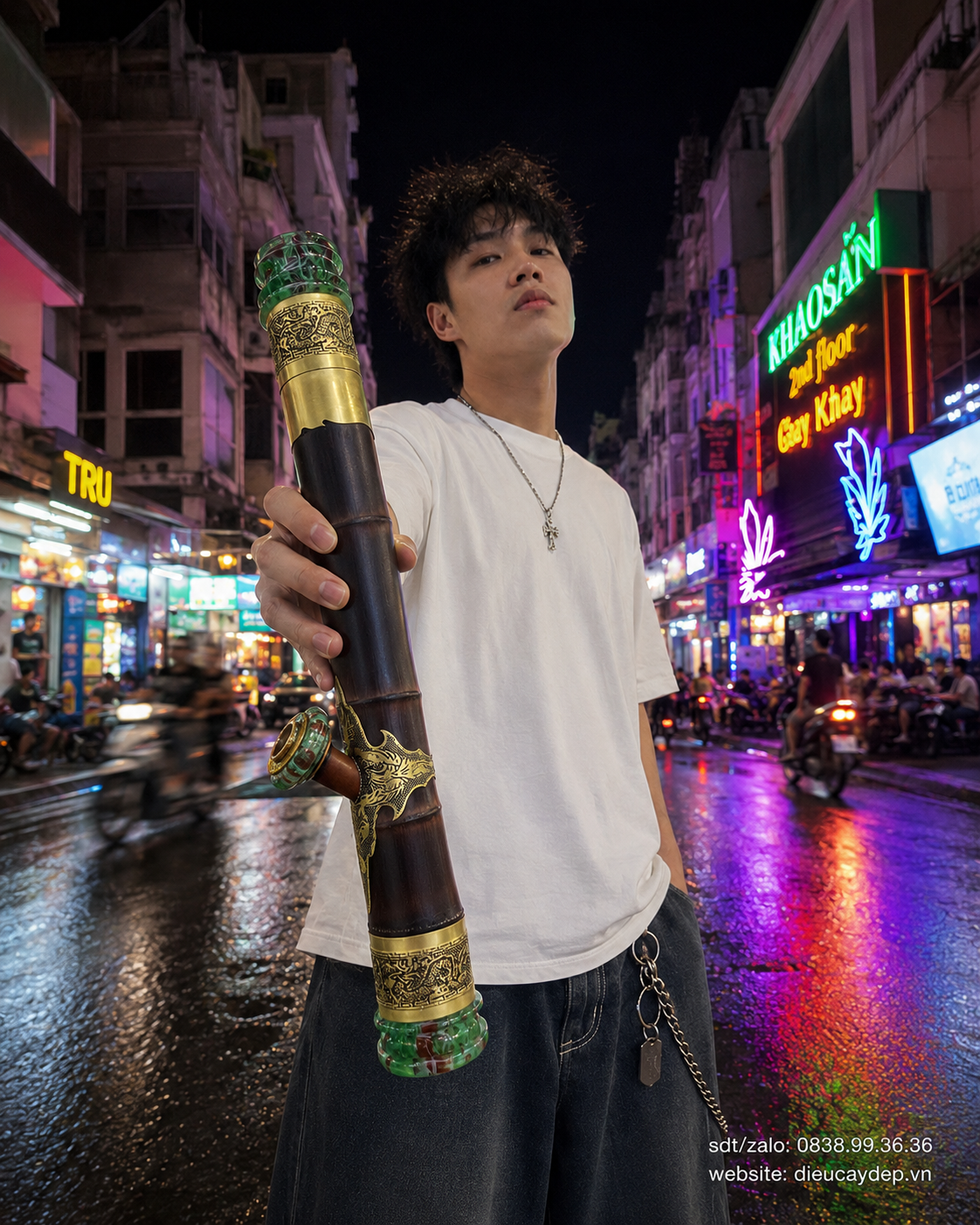 điếu cày mini du lịch